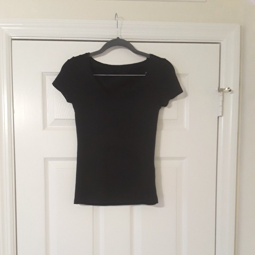 Women's Black U-Line T-Shirt